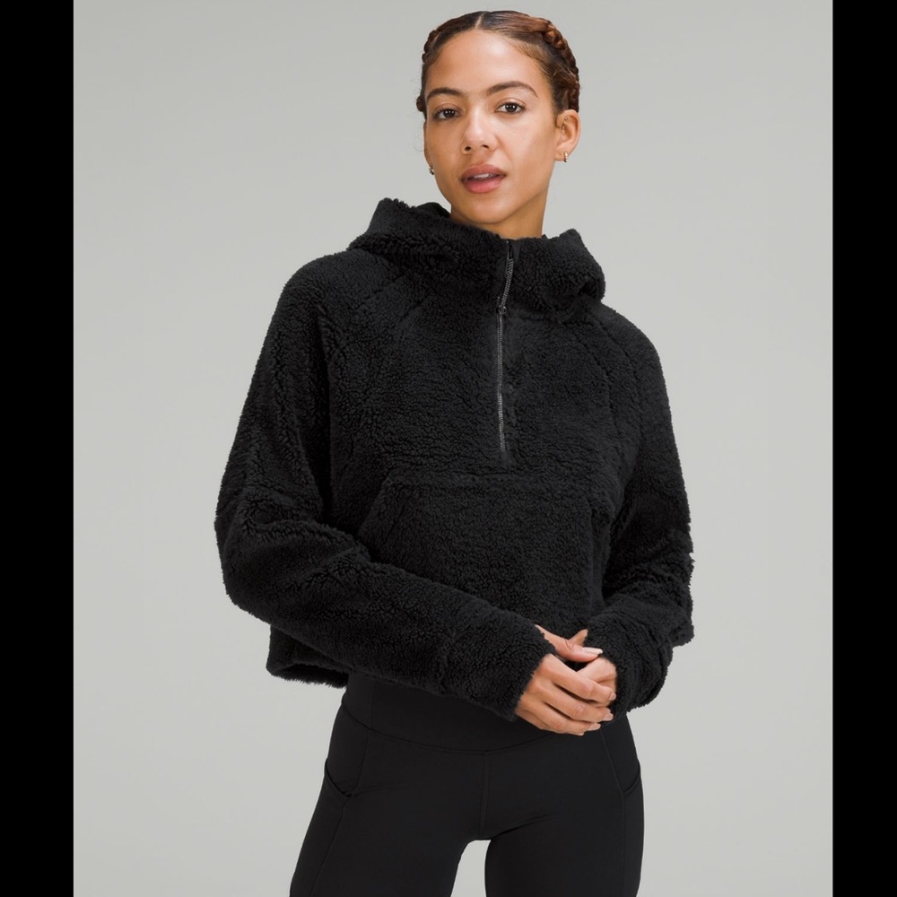 NWT Lululemon Scuba Oversized Half-Zip Fleece Hoodie
